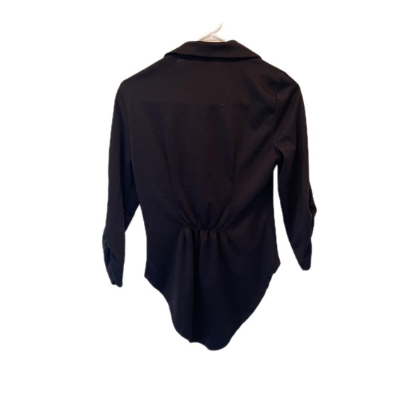 Silhouette NYC, Black Jacket with longer tail in back in medium - Picture 4 of 8